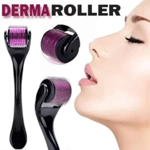 Derma Roller 540 Titanium Needle Facial & Hair Therapy Microneedle Hair Regrowth Beard Growth Anti Hair Loss Treatment Thinning